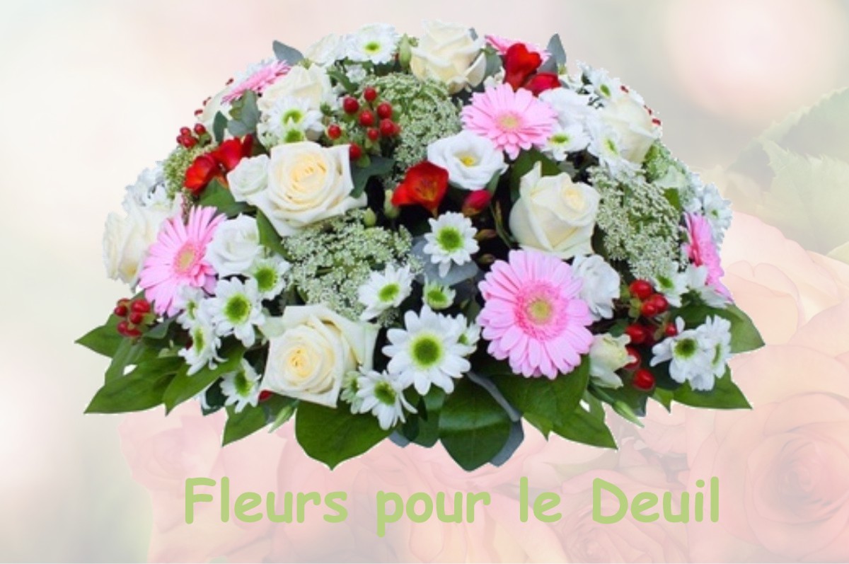 fleurs deuil SAINT-DENIS-COMBARNAZAT